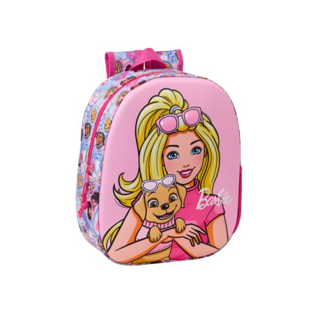 Mochila safta 3d barbie 330x270x100 mm