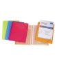 Carpeta pardo escaparate con espiral 30 fundas folio personalizable color negra