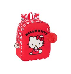 Mochila safta guarderia adaptable a carro hello kitty iconic 270x220x100 mm