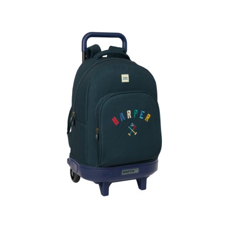 Mochila safta grande con ruedas compact extraible harper & neyer 450x330x220 mm