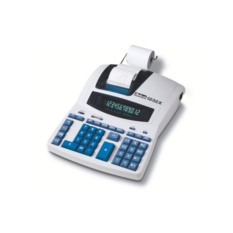 Calculadora ibico 1232x impresora pantalla fluor papel 57 mm 12 digitos impresion bicolor Calculadora ibico 1232x impresora pantalla fluor papel 57 mm 12 digitos impresion bicolor