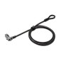 Cable de seguridad para portatil kensington con candado slim longitud 1,8 m