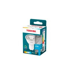 Foco led toshiba essential gu10 5.5w luz fria 6500k