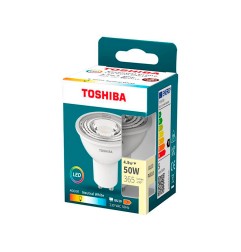 Foco led toshiba essential gu10 4.5w luz neutra 4000k