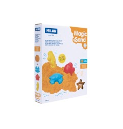 Juego milan magic sand arena cinetica con tres moldes