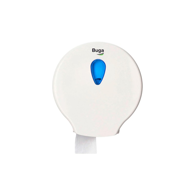 Dispensador papel higienico industrial buga fabricado en abs color blanco