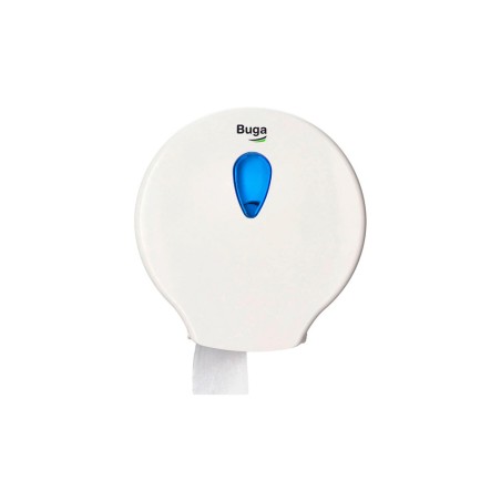 Dispensador papel higienico industrial buga fabricado en abs color blanco