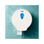 Dispensador papel higienico industrial buga fabricado en abs color blanco
