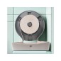 Dispensador papel higienico industrial buga fabricado en abs color blanco