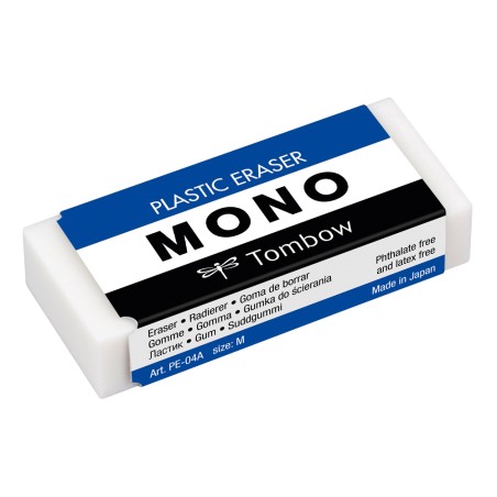 20 Unidades - Goma de borrar tombow pvc mono tamaño m