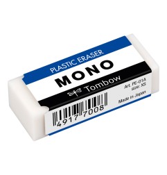 40 Unidades - Goma de borrar tombow pvc mono tamaño xs