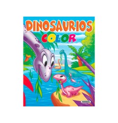 Cuaderno de colorear susaeta dinosaurios 16 paginas 21,5x27 cm