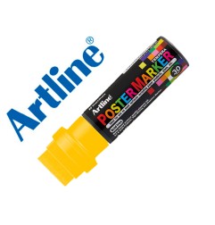 Rotulador artline poster marker epp-30 punta rectangular 30 mm color amarillo