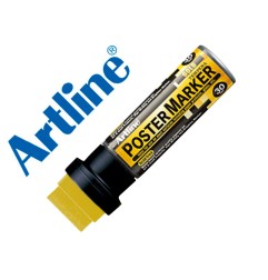 Rotulador artline poster marker epp-30 punta rectangular 30 mm color oro