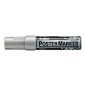 Rotulador artline poster marker epp-12 punta rectangular 12 mm color plata