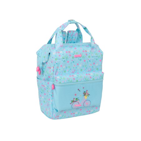 Mochila safta con asas reciclada para portatil 13" safta bicicleta 400x270x190 mm