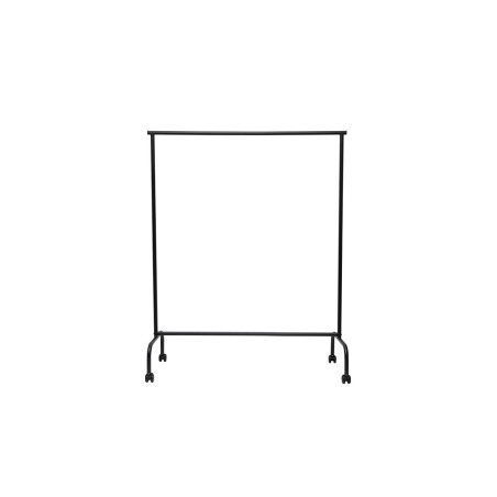 Perchero maullimbo caballete extensible con ruedas color negro 1270x505x1570 mm