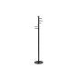 Perchero maulcaurus 7 colgadores color negro 350x350x1770 mm