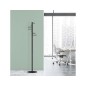 Perchero maulcaurus 7 colgadores color negro 350x350x1770 mm