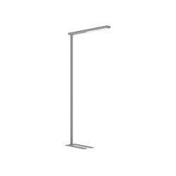 Lampara de escritorio maul led 51w 5835lm brazo y cabezal fijos plateada