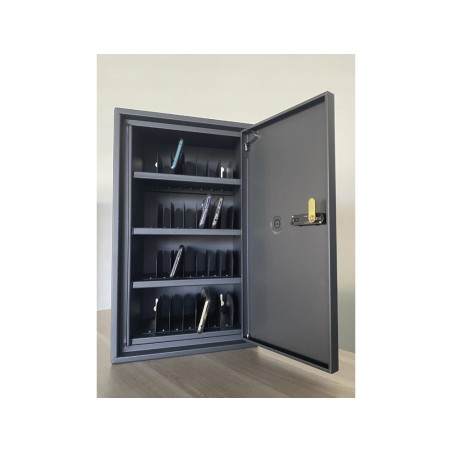 Armario metalico iorder 32 moviles cerradura con combinacion color gris