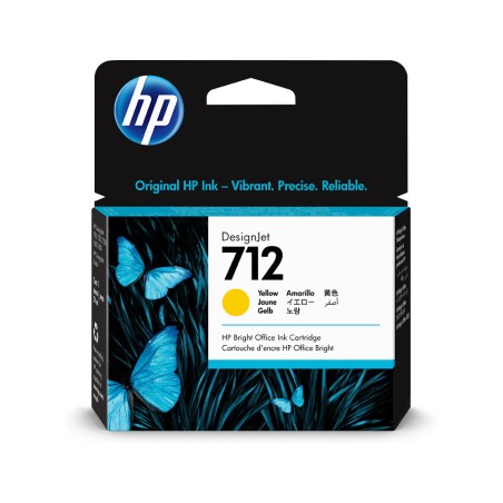 Ink-jet hp 712 t210/230/250/630/650 amarillo