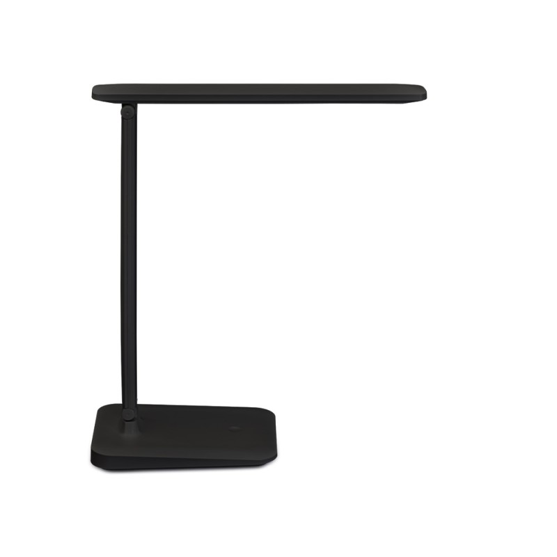 Lampara de escritorio maul led 2,7w 325lm luz ajustable panel tactil brazo giratorio negra