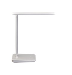 Lampara de escritorio maul led 2,7w 325lm luz ajustable panel tactil brazo giratorio blanca