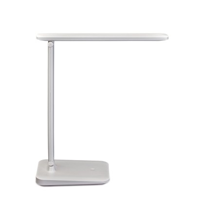 Lampara de escritorio maul led 2,7w 325lm luz ajustable panel tactil brazo giratorio blanca