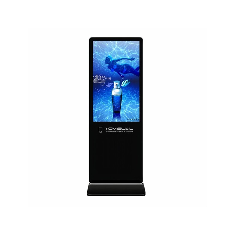 Pantalla interactiva yovisual totem tactil 1920x1080 full hd 1200:1 pantalla 43"