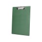 Portanotas q-connect plastico 50% reciclado din a4 verde oliva grosor 2,1 mm