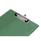 Portanotas q-connect plastico 50% reciclado din a4 verde oliva grosor 2,1 mm