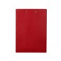 Portanotas q-connect plastico 50% reciclado din a4 rojo grosor 2,1 mm