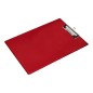 Portanotas q-connect plastico 50% reciclado din a4 rojo grosor 2,1 mm