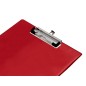 Portanotas q-connect plastico 50% reciclado din a4 rojo grosor 2,1 mm