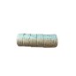 Etiquetas meto onduladas 32x19 mm adh. 4 blanca rollo de 1000 unidades