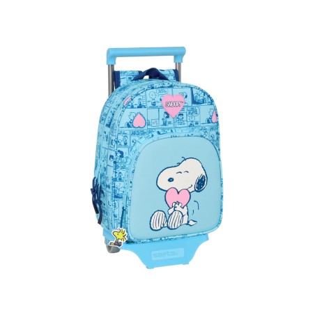 Mochila safta mod. 185 con carro 705 snoopy love 340x260x110 mm