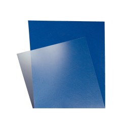 Tapa de encuadernacion leitz pvc transparente din a4 180 mc paquete de 100 unidades