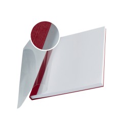 Tapa de encuadernacion leitz impressbind flexible din a4 lomo 10,5 mm burdeos capacidad 105 hojas caja de