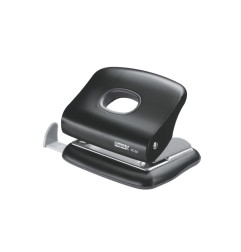 Taladrador rapid fc20 plastico color negro capacidad 20 hojas