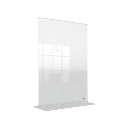 Portaposter nobo acrilico transparente sobremesa din a3
