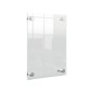 Portaposter nobo acrilico transparente mural din a5
