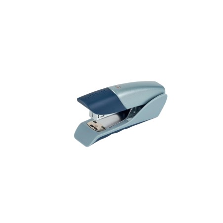 Grapadora rexel gazella color plata/azul capacidad 25 hojas usa grapas 24/6 y 26/6