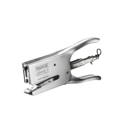 Grapadora rapid de tenaza k1 classic cromada capacidad 50 hojas usa grapas 24/6 y 24/8