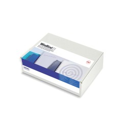 Espiral wire gbc paso us 10 mm negro caja de 100 unidades