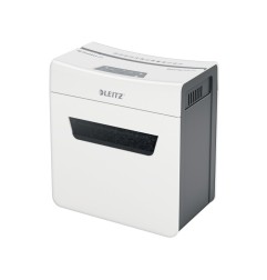 Destructora de documentos leitz iq protect premium 6x capacidad de corte 6 hojas p5 destruye grapas y clips 10