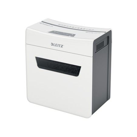 Destructora de documentos leitz iq protect premium 6x capacidad de corte 6 hojas p5 destruye grapas y clips 10