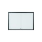 Vitrina de anuncios bi-office 10 a4 magnetica para interior slim antracita 1135x39x649 mm Vitrina de anuncios bi-office 10 a4 magnetica para interior slim antracita 1135x39x649 mm