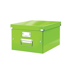 Caja leitz click&store mediana color verde 281x200x369 mm