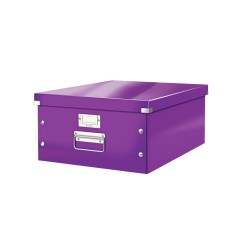 Caja leitz click&store grande color violeta 369x200x484 mm